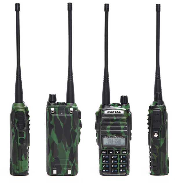 Long Range Communication  Best Two Way Radios Baofeng UV-82  Vhf Uhf Scanner Radio Walkie Talkie Baofeng Ham Radio Uv82 Camo