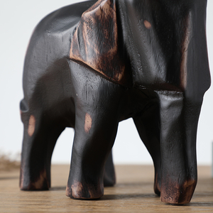 Arte de la resina, decoración personalizada de la familia adornos elefante indio estatuas - Product Image 6