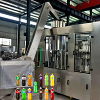Shani Ligne de production automatique de boissons gazeuses facile à utiliser pour les boissons Remplissage de bière Bouteilles en plastique Cartons en bois Électrique