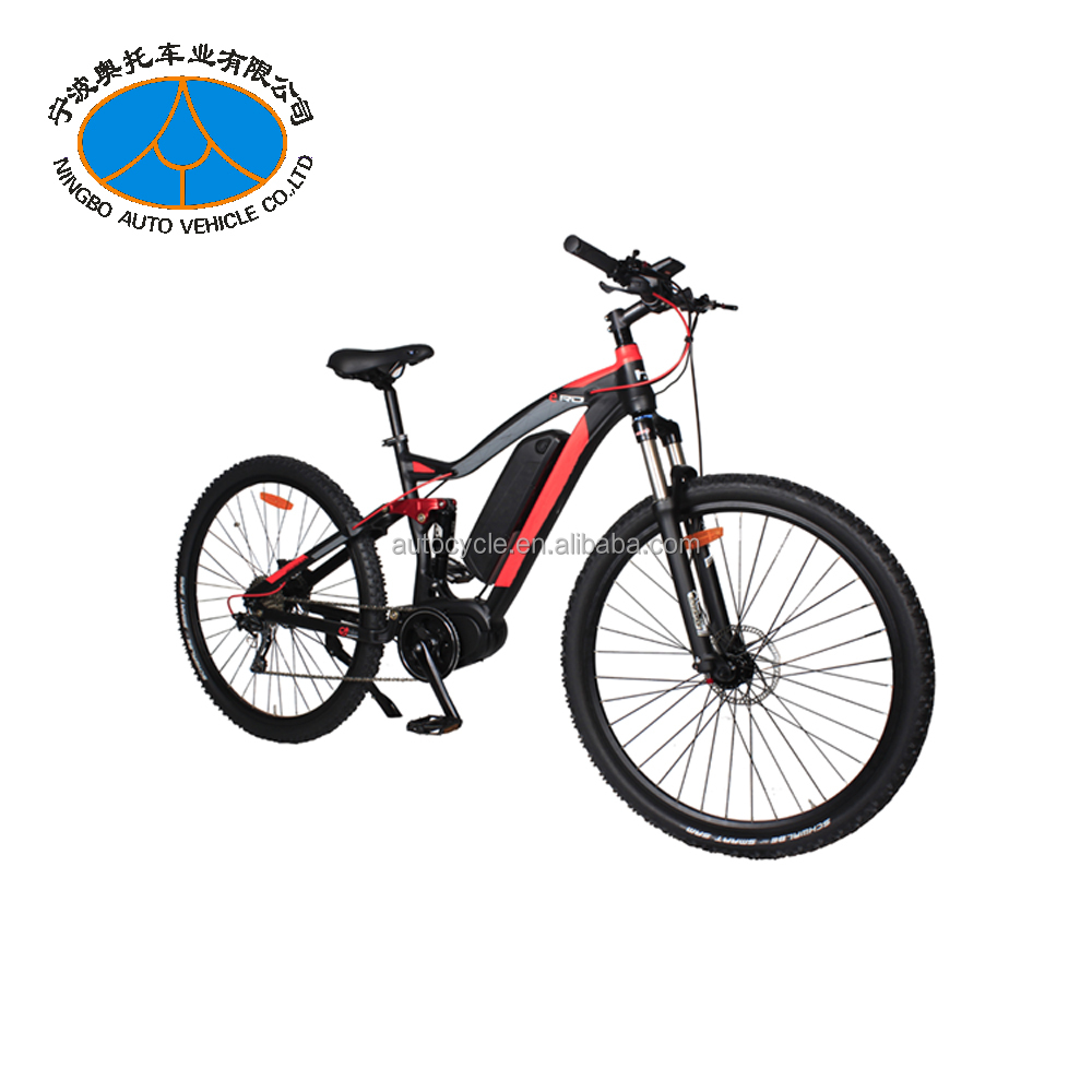 2017 Новый Mid-Drive Электрический горный велосипед непосредственно на заводе