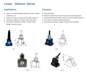 Doppler PAUT <span class=keywords><strong>Linear</strong></span> Ultrasonik Phased Array <span class=keywords><strong>Probe</strong></span> untuk Pengujian Tidak Merusak - Product Image 6