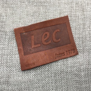 Pièces détachées avec Logo personnalisé en <span class=keywords><strong>cuir</strong></span> véritable gaufré, patchs d'étiquettes pour Jeans et sacs, <span class=keywords><strong>patch</strong></span> en <span class=keywords><strong>cuir</strong></span> véritable, - Product Image 4