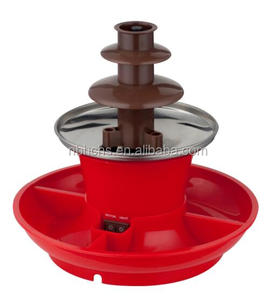 <span class=keywords><strong>Fontaine</strong></span> à <span class=keywords><strong>chocolat</strong></span> électrique avec assiette à <span class=keywords><strong>fruits</strong></span> en acier inoxydable CF-17B-1 - Product Image 1