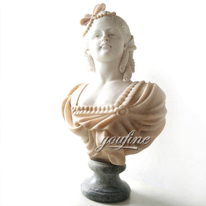 Scultura Moderna di Donna Nuda in Marmo Naturale, Statua da Giardino del Corpo Femminile Nudo - Product Image 3