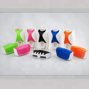 Nuevo Dispensador Automático de Pasta de Dientes Cromado para Baño, Dispensador Automático de Pasta de Dientes, Soporte para Cepillos de Dientes - Product Image 4