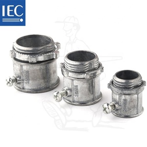Connecteur à vis de réglage EMT Zinc moulé sous pression IEC 16mm-50mm Terminal EMT-<span class=keywords><strong>Cinc</strong></span> - Product Image 3