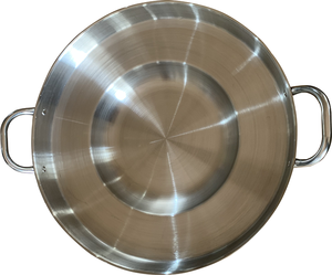 23 "de calidad Superior de la sartén profunda de acero inoxidable brillante chef mexicano Pan Disco Para Discadas - Product Image 3