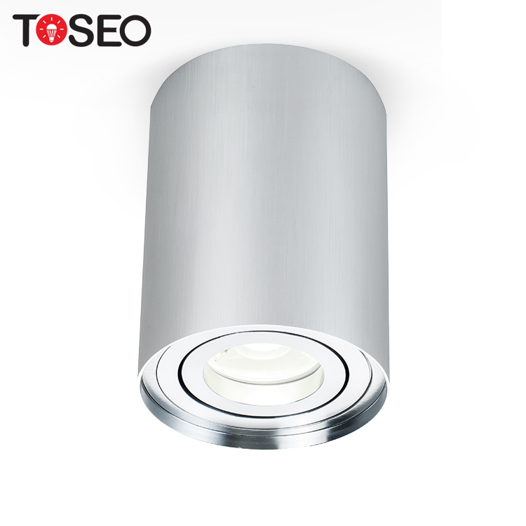 Adjustable Surface Mounted Downlight Cylinder 6watt 7watt Black Ceiling Spotlights