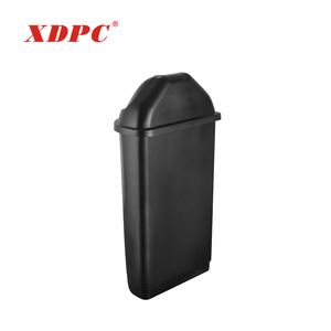 Logo personalizzato altalena coperchio camera ufficio di <span class=keywords><strong>plastica</strong></span> bidone della spazzatura cestino <span class=keywords><strong>pattumiera</strong></span> con push coperchio <span class=keywords><strong>per</strong></span> la promozione - Product Image 3