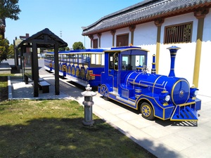 Trenino Turistico Elettrico Senza Binari con Certificazione CE ISO per Parchi <span class=keywords><strong>e</strong></span> Attrazioni Turistiche - Product Image 5