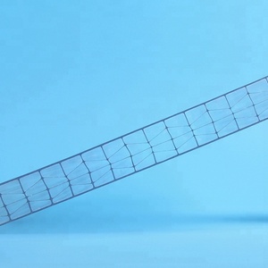 Lámina de <span class=keywords><strong>Policarbonato</strong></span> Transparente Hueca Anti-UV 100% Material PC para <span class=keywords><strong>Techo</strong></span> de Edificios - Product Image 3