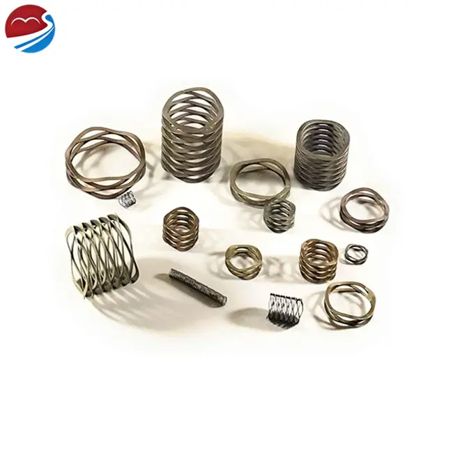 Custom stainless steel polished multiwave washers compression wave spring