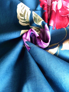Pasokan Kain Tekstil Rumah, Tekstil Kain Katun, Desain Bunga Mewah - Product Image 5