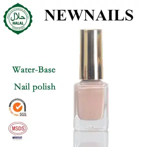 Base Nail 2019 New Arrivals Breathable Water Based Halal Nail Polish With Permeable