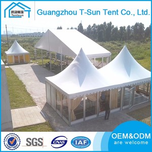 Marco de aluminio de Gran Tamaño Polo Anti-Fuego Sun Block Pagoda Carpa Toldo Al Aire Libre Tienda de Dubai - Product Image 1