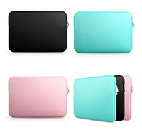 Étui pour ordinateur portable en tissu de coton moderne personnalisé, imperméable, avec fermeture à glissière, pour Macbook/Acer/HP de 13/14/15,6 pouces