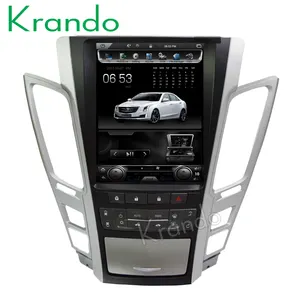 Krando Android 8.1 4G Ram 10.4 "Tesla Verticale Screen Auto Radio Speler Voor Cadillac Oude Cts 2007-2012 Gps Navigatie KD-CD165