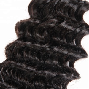 New Arrival Long Last Cuticle Aligned Virgin Hair 10A <strong>Deep</strong> <strong>Wave</strong> Hair <strong>Extension</strong> - Product Image 4