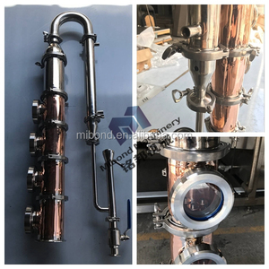 50L/100 camada modular pequeño acero inoxidable/alambiques de cobre/ron vodka gin alcohol destilería para la venta - Product Image 1