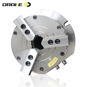 Khí nén <span class=keywords><strong>3</strong></span> hàm được xây dựng trong xi lanh không khí <span class=keywords><strong>Chuck</strong></span> cho các bộ phận nhôm máy - Product Image 4