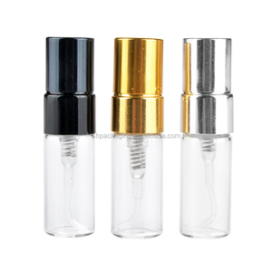 Wholesale Vial Glass <strong>Perfume</strong> Bottles with Sprayer and Cap Aluminium Sprayer <strong>Mini</strong> Small <strong>Sample</strong> 3ml <strong>Perfume</strong> Bottle - Product Image 2