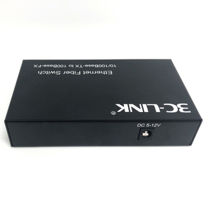 Convertidor de <span class=keywords><strong>Fibra</strong></span> Óptica de 2x 100Mb/s 1310nm SC/PC MM/SM 5/20km a 3x 10/100Mb/s RJ45 100mbps <span class=keywords><strong>ctc</strong></span> - Product Image 3