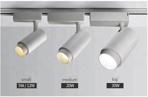 30W زوومابلي التركيز وظيفة <span class=keywords><strong>LED</strong></span> المسار الأضواء عكس الضوء أدى أضواء المسارات - Product Image 2
