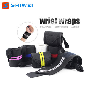 SHIWEI-624 # el precio del fabricante de gimnasio weightling correas de muñeca envuelve brace - Product Image 2