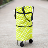 Sac de voyage à roulettes unisexe, valise pliable de voyage Durable, fourre-tout à roulette, sac de courses pour légumes, vente en gros