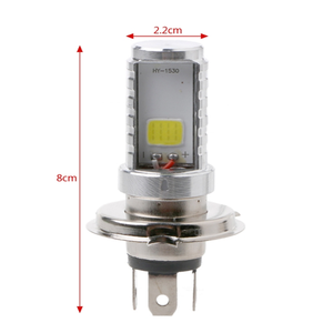 Lampadina del motociclo LED Della Lampada Della Luce con 15W H4 Hi/Lo Fascio Fari Faro Luce Anteriore Lampadina 6000-6500K - Product Image 2