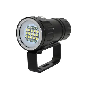 Super Brightness 15 XM-L2 12 XPE LED Photography torch underwater video lighting for diving