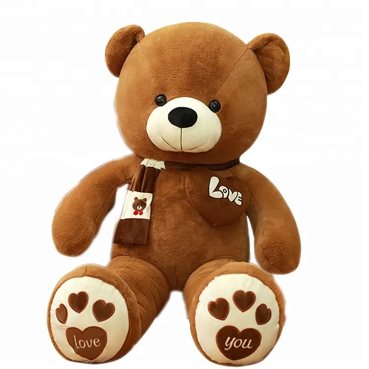 Chinese Wholesale Love Giant Plush Stuffed Teddy Bear