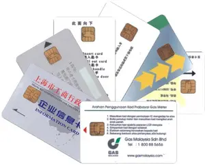 Nuevos productos 2024 producto innovador PVC chip inteligente tarjeta en blanco