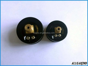 표준 압력 게이지 마노미터 블랙 케이스 PC 윈도우 백 마운트 - Product Image 3