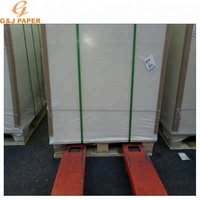 Pâte de bois vierge avec revêtement Duplex C1, carton de 50 15mm, 17-400 gsm de couleur blanche
