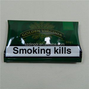 Tùy Chỉnh Nhựa 50 Gam Cán Thuốc Lá <span class=keywords><strong>Pouch</strong></span> Với Dính - Product Image 1