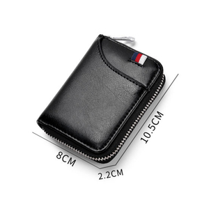 Portafoglio da <span class=keywords><strong>Donna</strong></span> in Vera Pelle con Protezione RFID, Spazioso e Carino, con Cerniera per Carte e <span class=keywords><strong>Piccolo</strong></span> <span class=keywords><strong>Portamonete</strong></span> - Product Image 2
