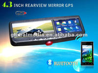 3.5 pulgadas LCD HomeLink espejo retrovisor con pantalla de cámara de reversa