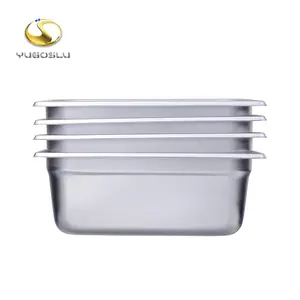 hotel suppliers Full Size 201 stainless steel standard EU & US gastronorm food container GN pan