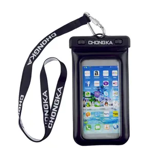 Floating Waterproof Mobile Phone Pouch Ocean Waterproof Case Bag For Swimming Hiking Boating Kayaking Camping