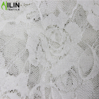 Polyester broderie guipure dentelle tissu