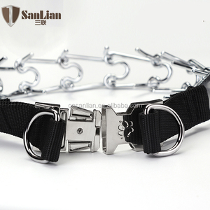 Dog Training Kraag Met Comfort <span class=keywords><strong>Rubber</strong></span> Tips Veilig Verstelbare Afneembare Huisdier <span class=keywords><strong>Prong</strong></span> Kraag - Product Image 4
