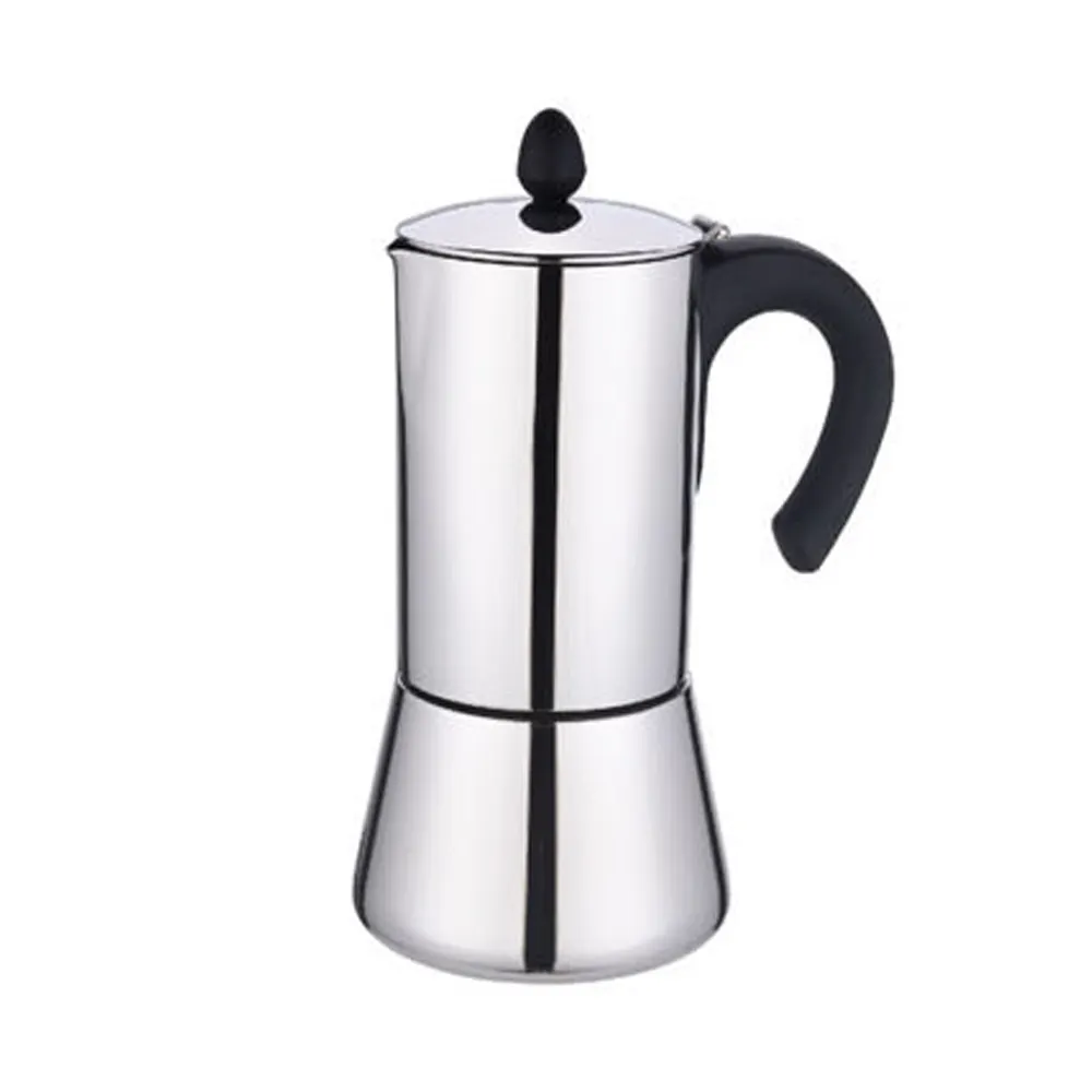 Phong cách mới 2024 lớp cảm ứng bếp-top Espresso cà phê Maker thép không gỉ cà phê brewer Moka nồi