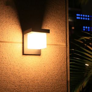 Lámpara de pared al aire libre moderno minimalista de <span class=keywords><strong>la</strong></span> pared de <span class=keywords><strong>la</strong></span> lámpara impermeable Luz de jardín corredor pasillo balcón colgante terraza al aire libre - Product Image 4