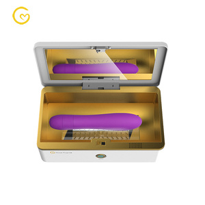 Inoffensif UV Stérilisateur Boîte <span class=keywords><strong>Gay</strong></span> Sex Toys Silicone Adulte Fournitures Vibrateur Masseur - Product Image 1