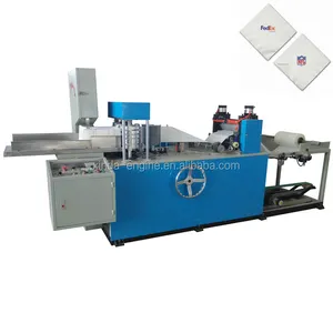 Automatic Paper Napkin Making Folding Embossing Machine Price,napkin tissue folding machine supplier
