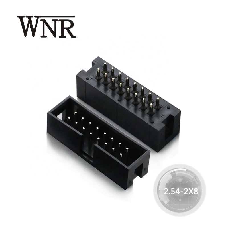 2x8 контактов двухрядный 2,54 шаг гнездовой разъем