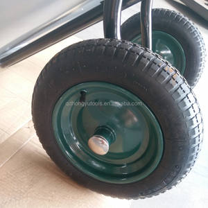 รถเข็นก่อสร้างแบบสองล้อ WB6404A ชุบสังกะสี - Product Image 6