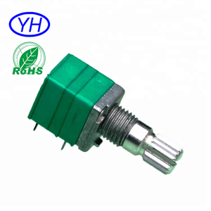 Nhà Máy Giá rv097 rk097 ngang 9 mét ROTARY tuyến tính chiết với chuyển đổi 10K 50k 100k 5 pin ROTARY b10k Chiết - Product Image 4