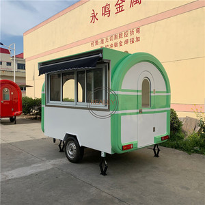 <span class=keywords><strong>Carrito</strong></span> de Comida Móvil para Pizza 2025, Precio Económico, Buena Calidad, Remolque de Comida con Máquina de Snacks, con Toldo y Parasol - Product Image 3